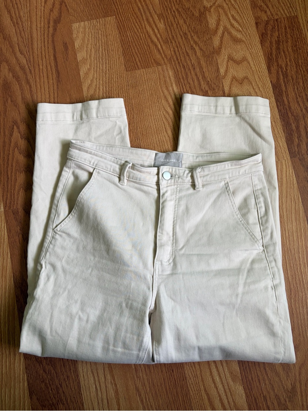 Everlane Women's ivory cream Casual Pants